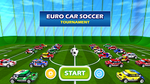 EURO CAR SOCCER TOURNAMENT 3D Screenshot 1