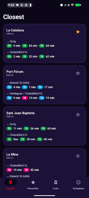 Next Tram Barcelona Screenshot 0