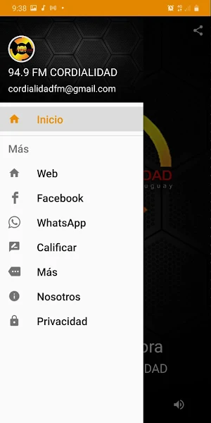 94.9 FM Cordialidad Screenshot 1