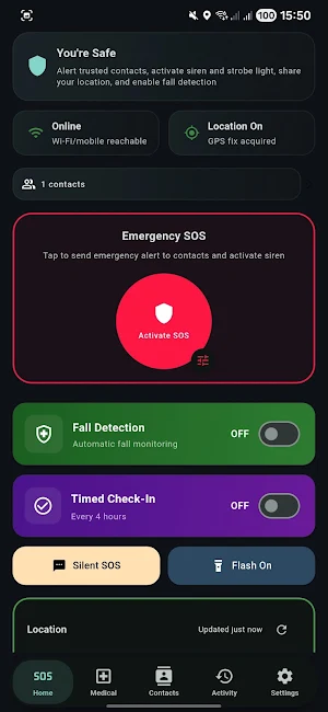Personal Safety Screenshot 2