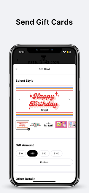 Refresh Drinks Screenshot 2
