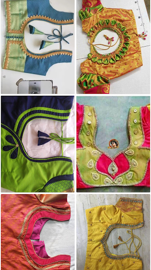Mehndi Design- Blouse Design Screenshot 1