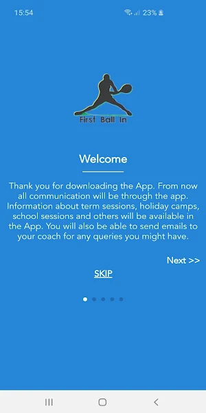 First Ball In Screenshot 1