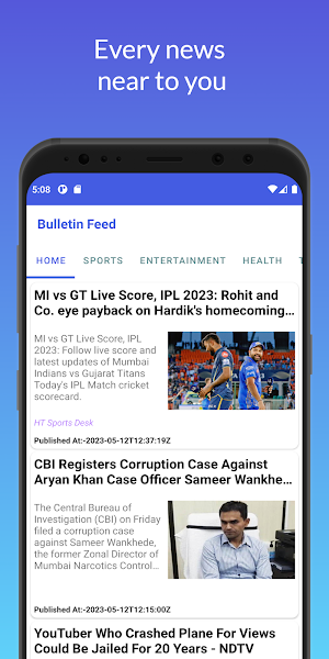 Bulletin - Daily Headlines Screenshot 1