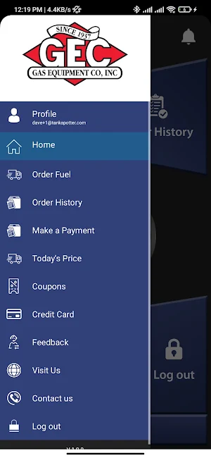 Gas Equipment Company Screenshot 2
