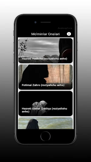 Mo'minlar Onalari Screenshot 3