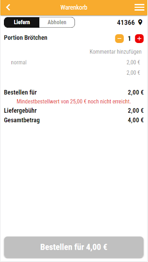Pizzeria Valentino Viersen Screenshot 1