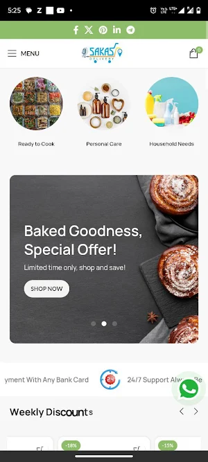 Sakas Delivery Screenshot 3
