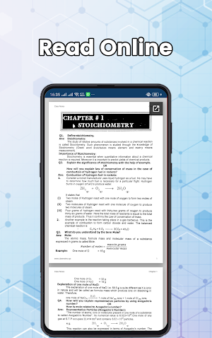 Chemistry 11th Class Exercise Solution Screenshot 1