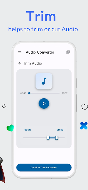 Audio Converter (M4A AAC WAV) Screenshot 2