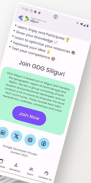 GDG Siliguri Screenshot 1