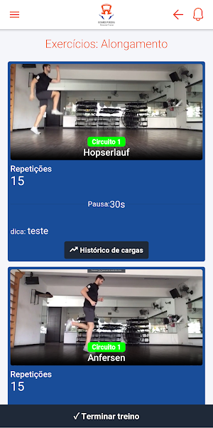 Ricardo Pereira Personal Trainer Screenshot 2