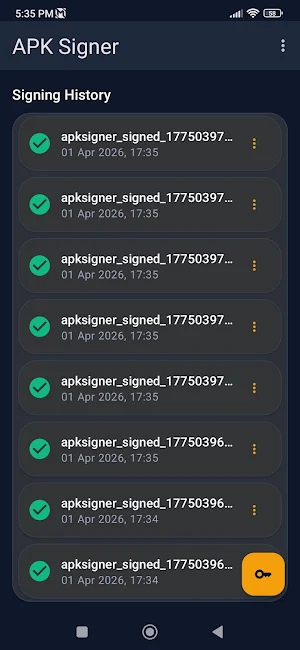 ApkSigner Screenshot 3