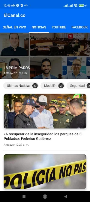 ElCanal.co Screenshot 1