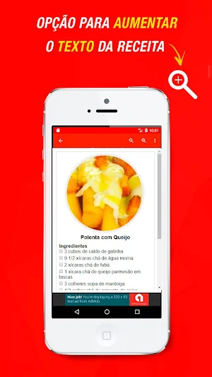 Receitas de Polenta Screenshot 2