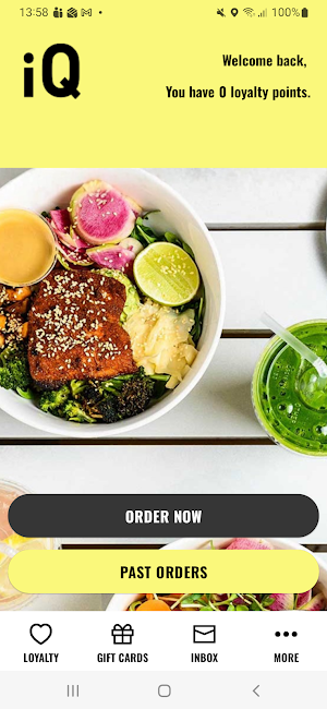 iQ Food Co. Screenshot 0