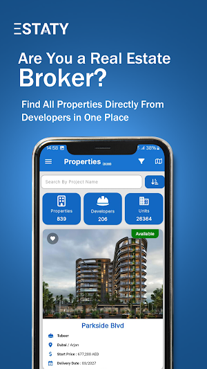 Estaty Real Estate Engine Screenshot 0