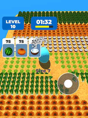 Eat Everything: Food Ball 3D Screenshot 2