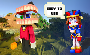 Pomni digital Circus Minecraft Screenshot 0