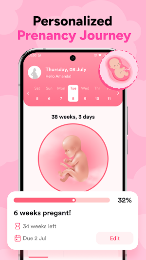 Baby Growth & Pregnant Health Screenshot 0