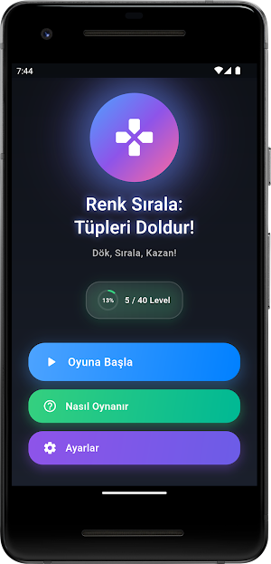 Renk Sırala: Tüpleri Doldur! Screenshot 0