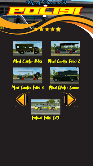 Mod Bussid Polisi Lengkap Screenshot 2