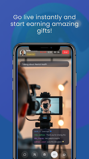 Moonlight Livestream App Screenshot 1