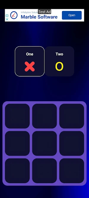 TicTacToe Game Screenshot 1
