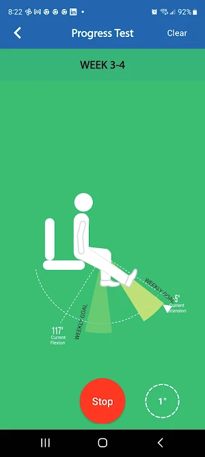 TracPatch Health Knee Screenshot 3