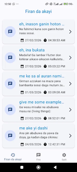 Matambayi: Hausa AI Screenshot 1