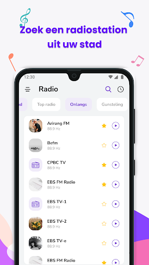 Radio Belgium FM: FM Radio & Online Music Stations Screenshot 3
