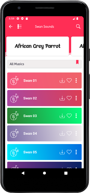 Swan Sounds Screenshot 1