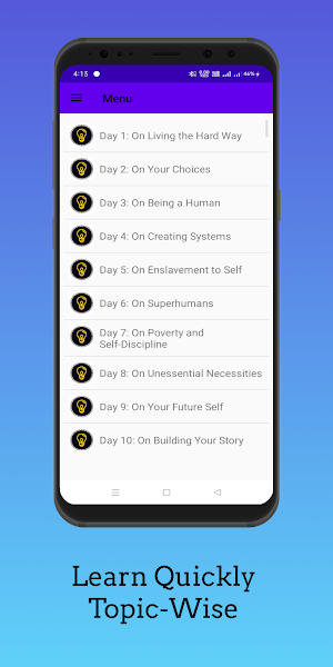 365 Days With Self-Discipline Screenshot 2
