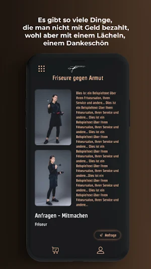 Friseure gegen Armut Screenshot 0