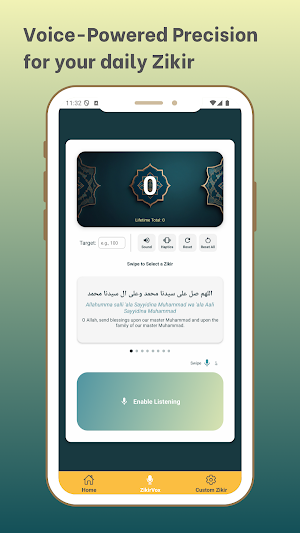 ZikirVox - Tasbih With Voice Screenshot 1