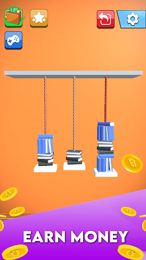 Sort by Rope - Earn Real BTC Screenshot 1