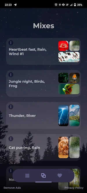 Calm Noise: Sleep Relax Sounds Screenshot 1