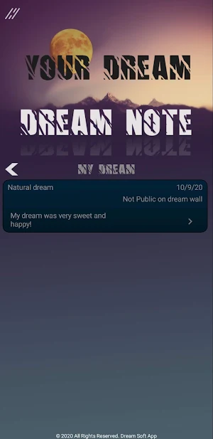 Dream Note Screenshot 3