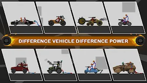 Stickman Race Destruction 2 Screenshot 0