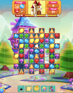 Mermaid Treasure Hunting(No ads) - Match3 puzzle screenshot 1