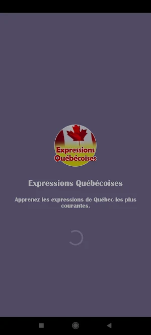 Expressions Québécoises Screenshot 0