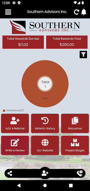 Southern Advisors Screenshot 2