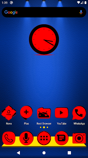 Red and Black Icon Pack Screenshot 0