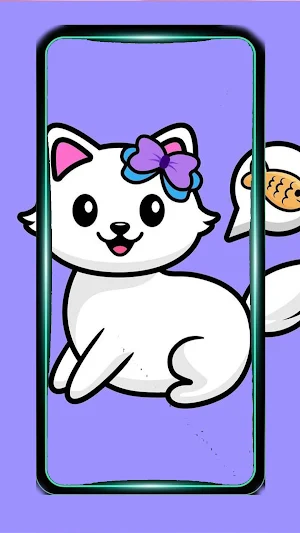 Amazing Cute Cat Wallpaper Screenshot 3