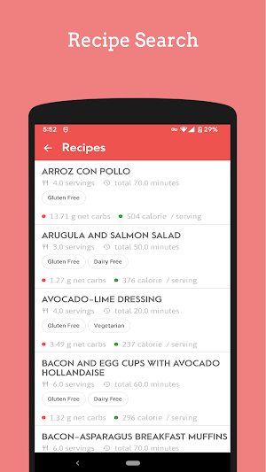Keto Meal Prep Screenshot 1