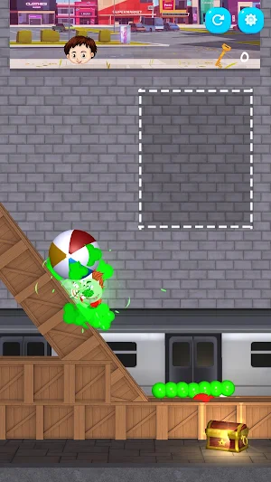 Draw To Crush Monster Puzzle Screenshot 1