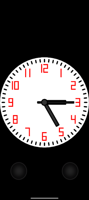 Analog clock vnr Screenshot 0