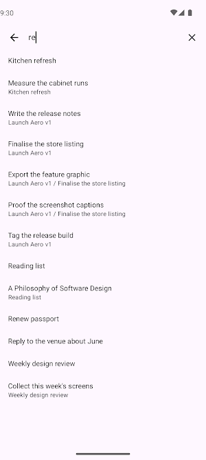 Aero – User Owned Task Manager Screenshot 3