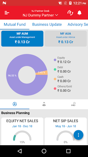 NJ Partner Desk Screenshot 0