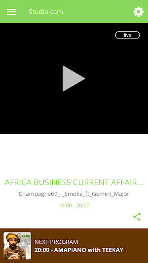 SADC RADIO Screenshot 1